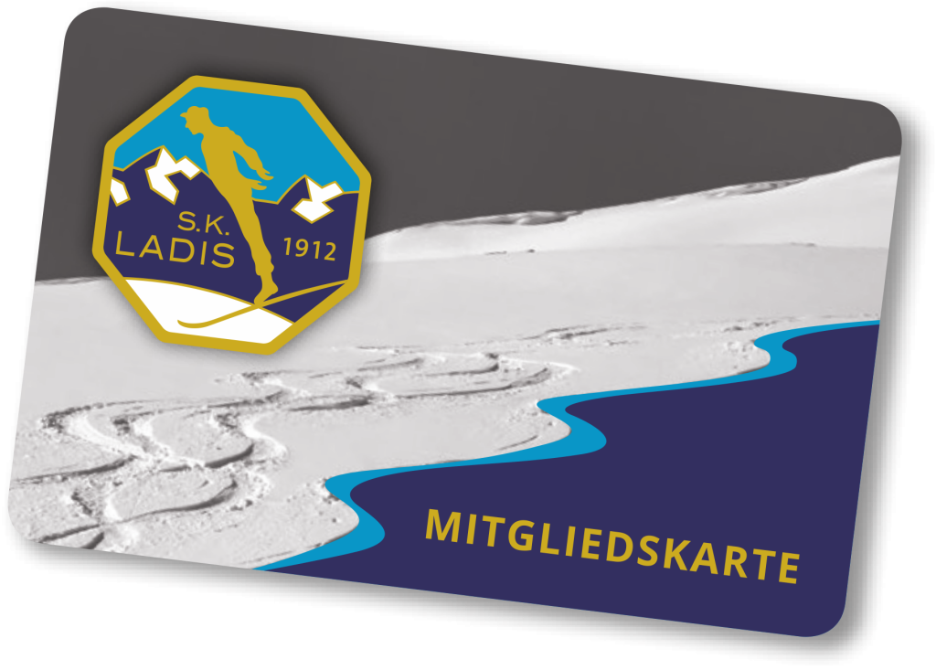 Mitgliedskarte Skiklub Ladis